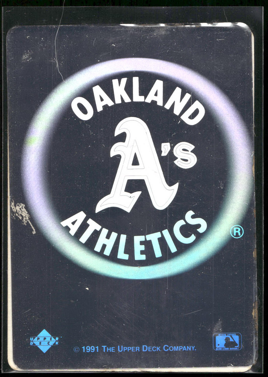 1991 Upper Deck #NNO Oakland Athletics Team Logo Holograms