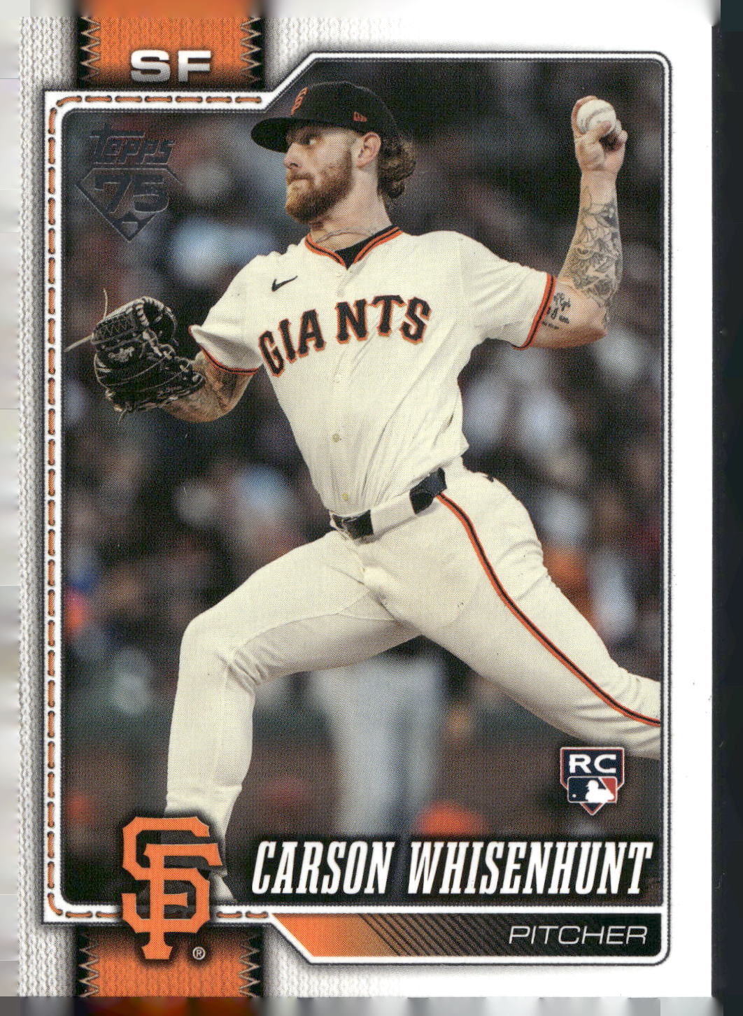 2026 Topps #184 Carson Whisenhunt