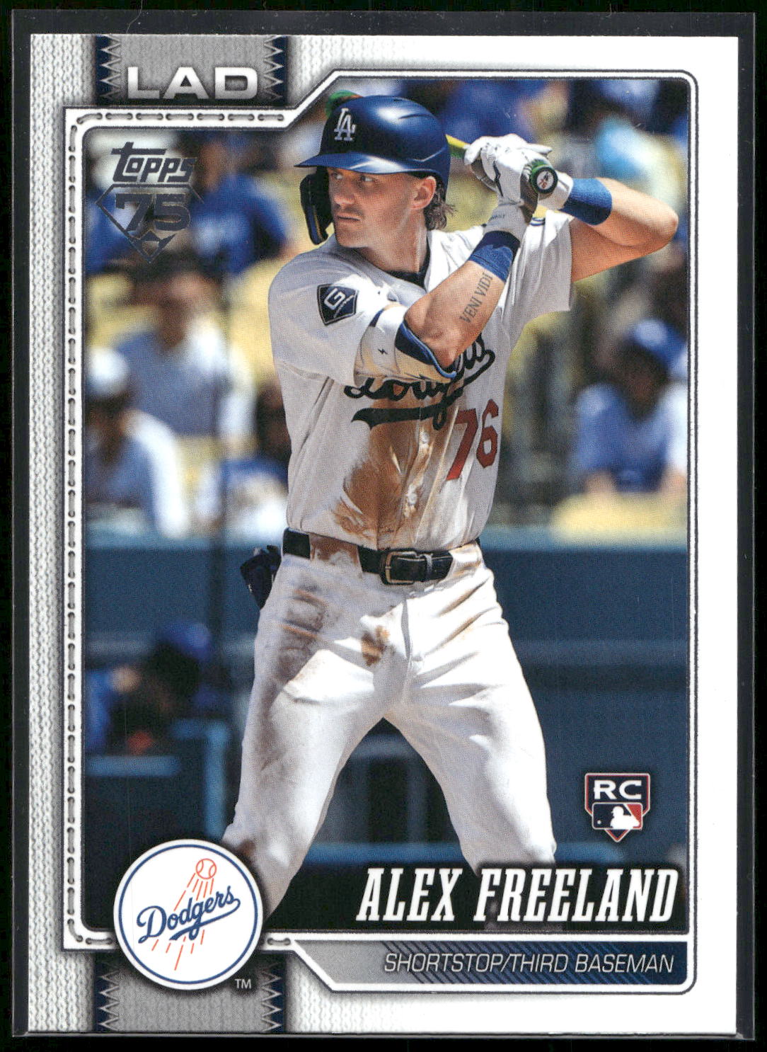 2026 Topps #74 Alex Freeland