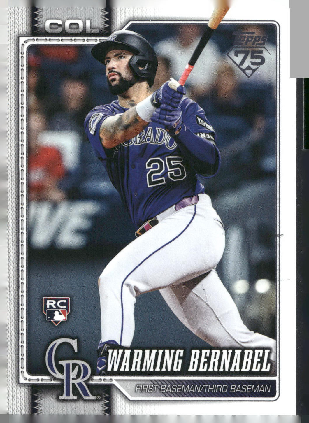 2026 Topps #55 Warming Bernabel