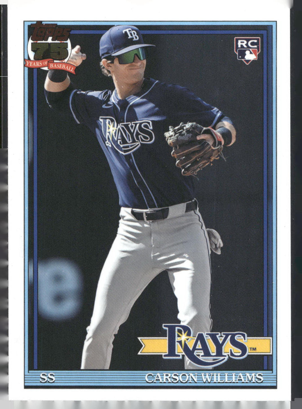 2026 Topps #T91-38 Carson Williams 1991 Topps Baseball 35th Anniversary