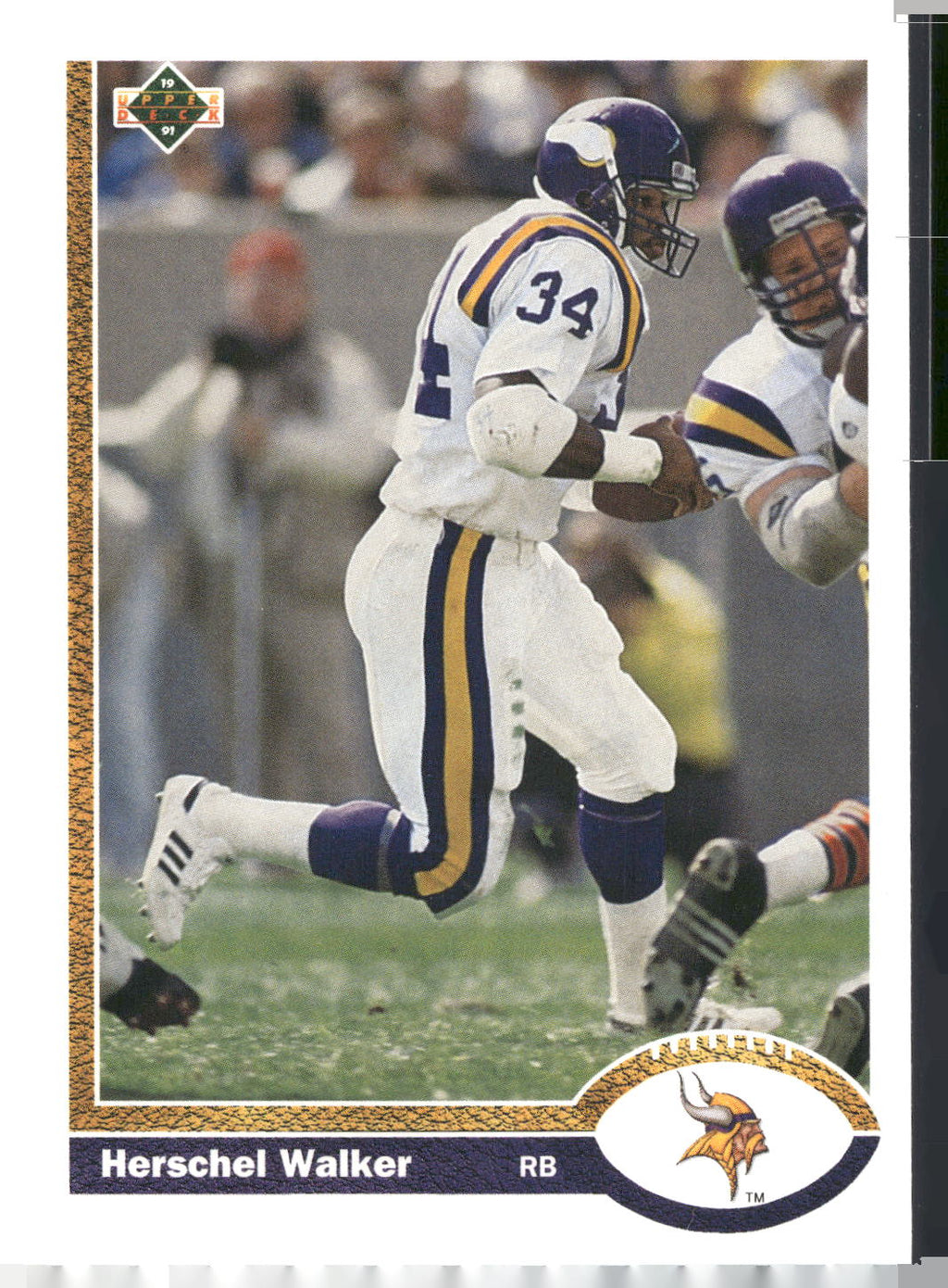1991 Upper Deck #346 Herschel Walker
