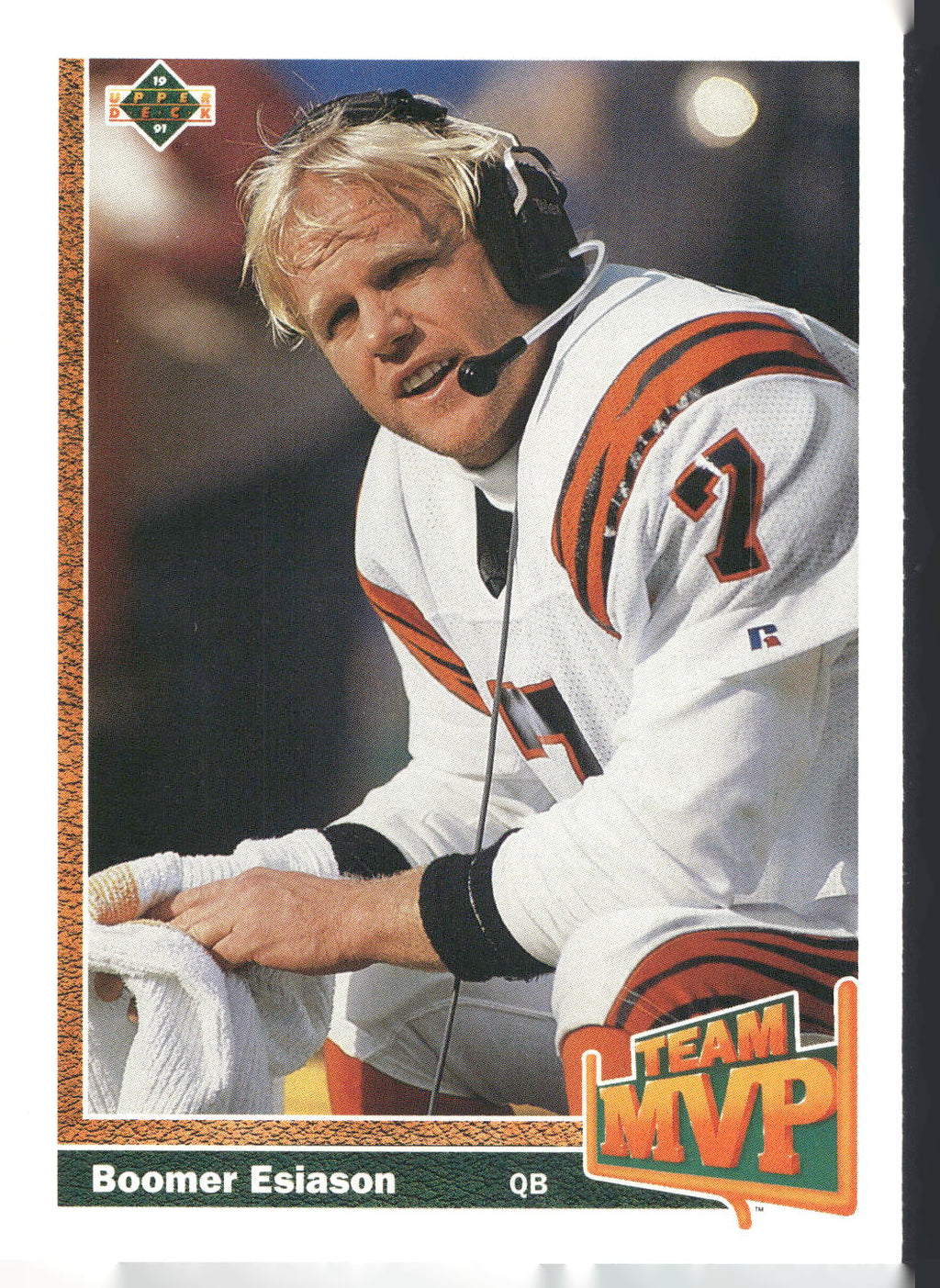 1991 Upper Deck #454 Boomer Esiason