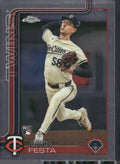 2025 Topps Chrome #156 David Festa