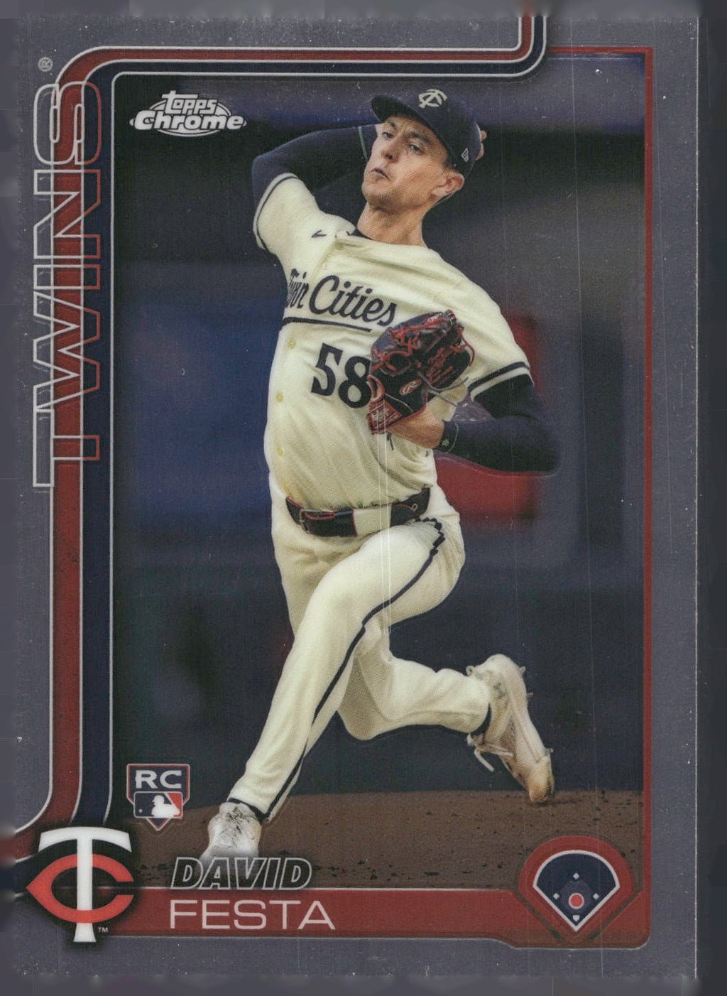 2025 Topps Chrome #156 David Festa
