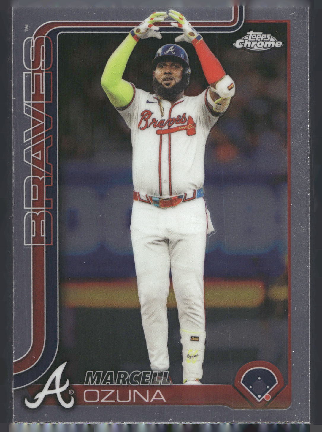 2025 Topps Chrome #250 Marcell Ozuna