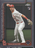 2025 Topps Chrome #87 Thomas Saggese
