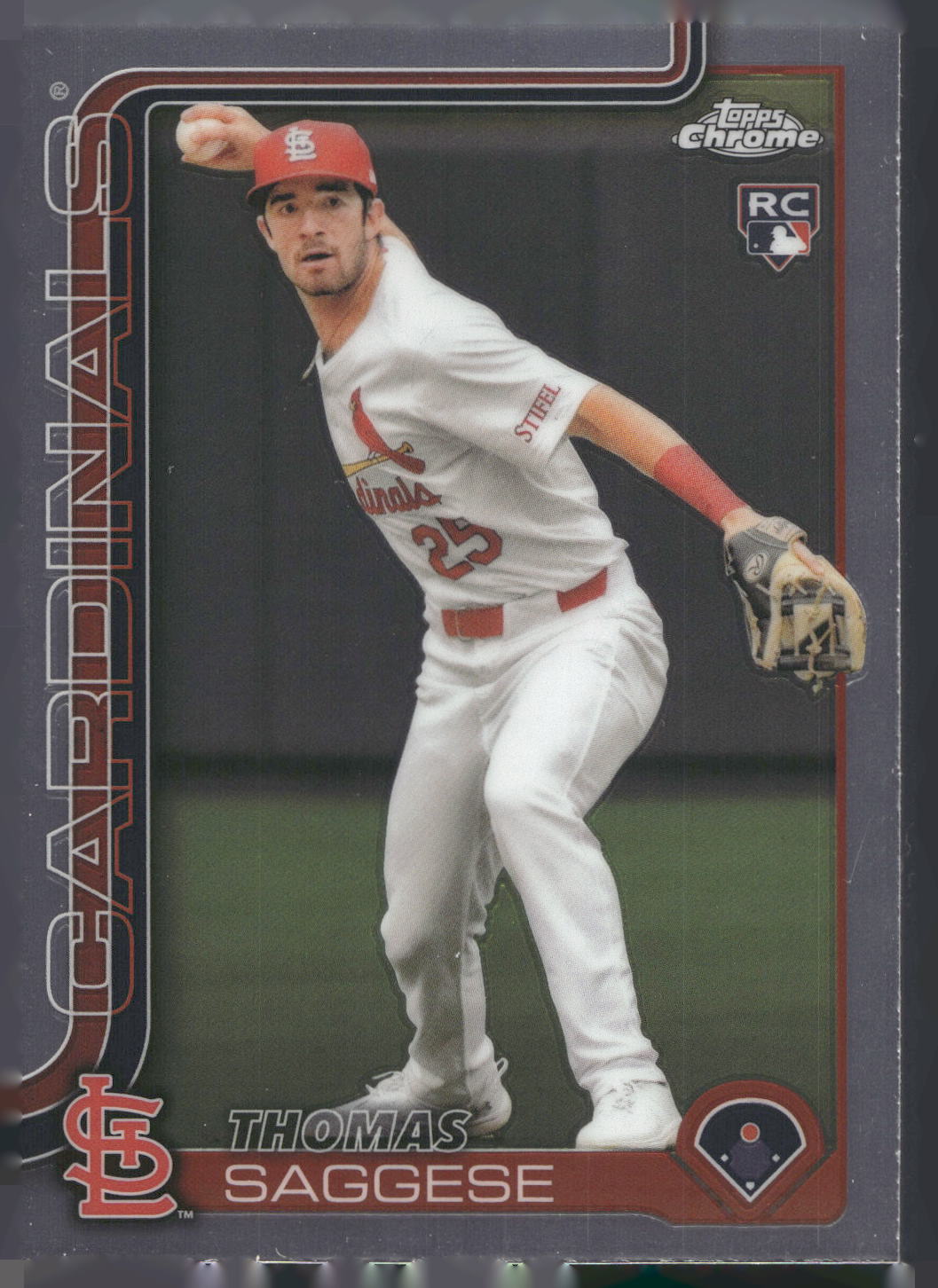 2025 Topps Chrome #87 Thomas Saggese