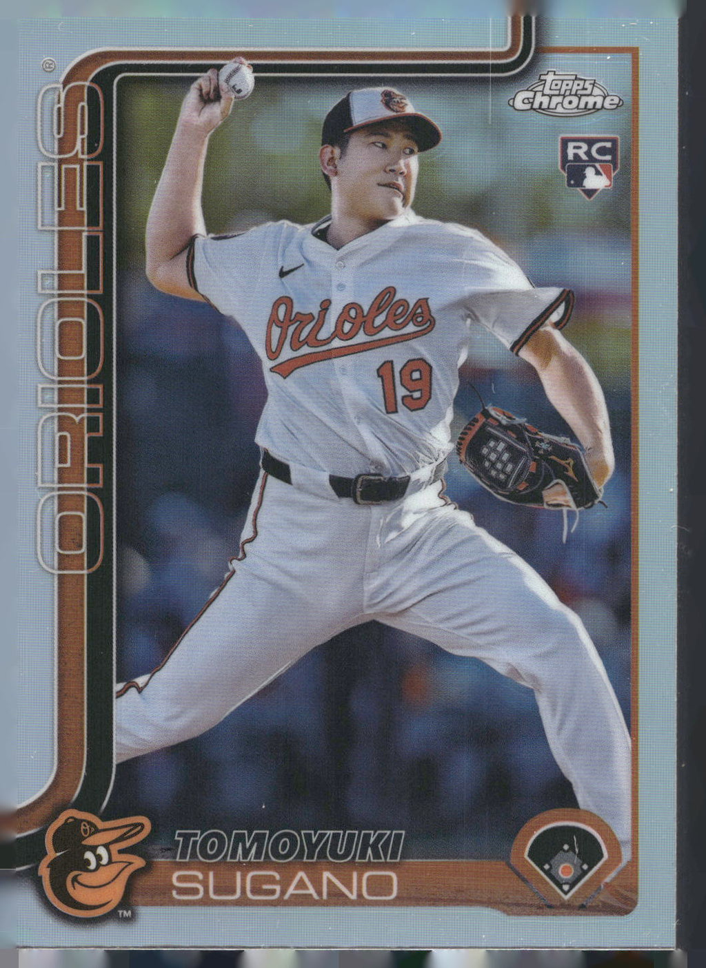 2025 Topps Chrome #166 Tomoyuki Sugano