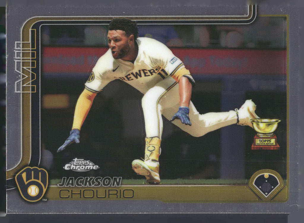 2025 Topps Chrome #262 Jackson Chourio