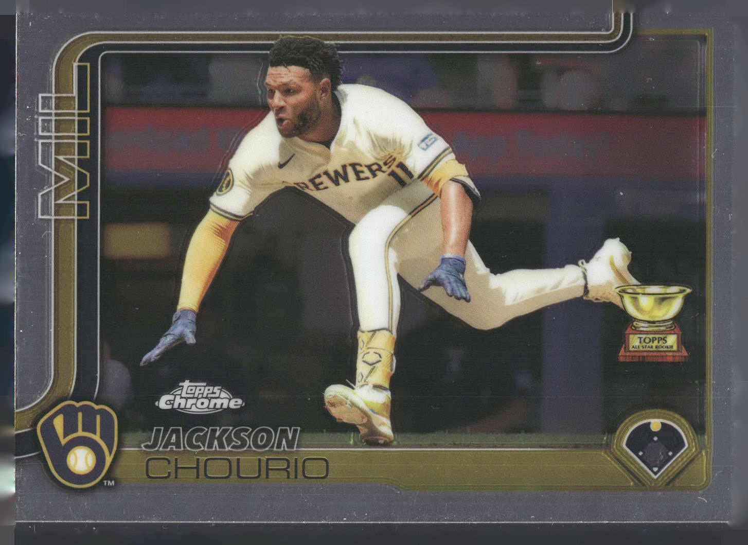 2025 Topps Chrome #262 Jackson Chourio