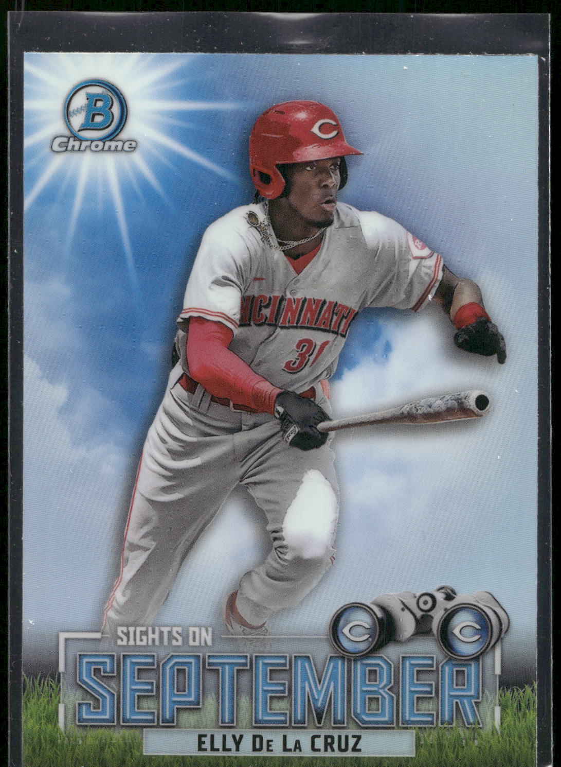2023 Bowman #SOS-7 Elly De La Cruz Sights on September