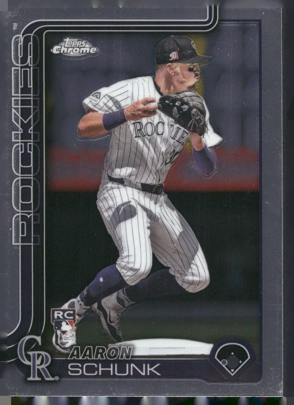 2025 Topps Chrome #238 Aaron Schunk