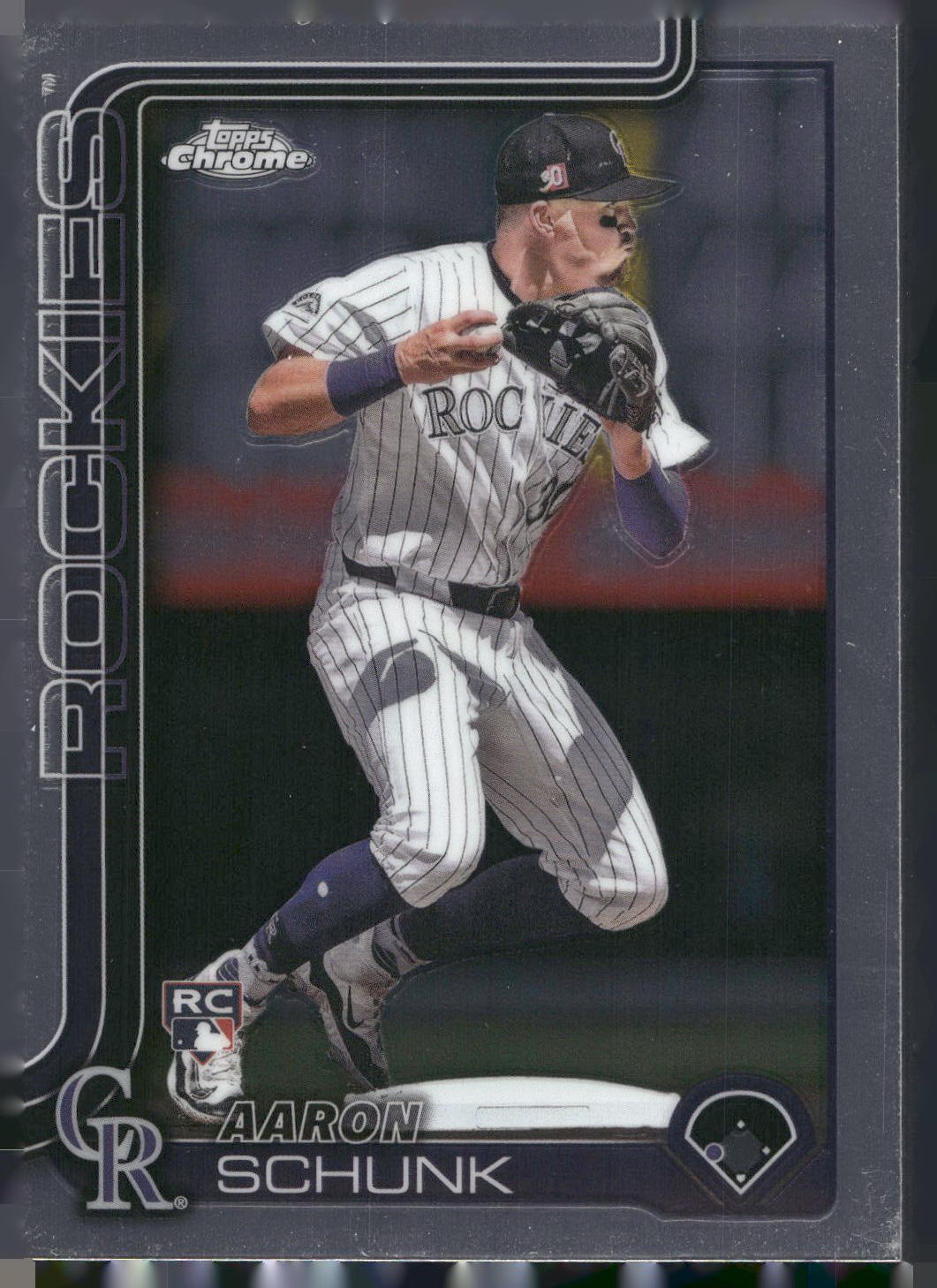 2025 Topps Chrome #238 Aaron Schunk