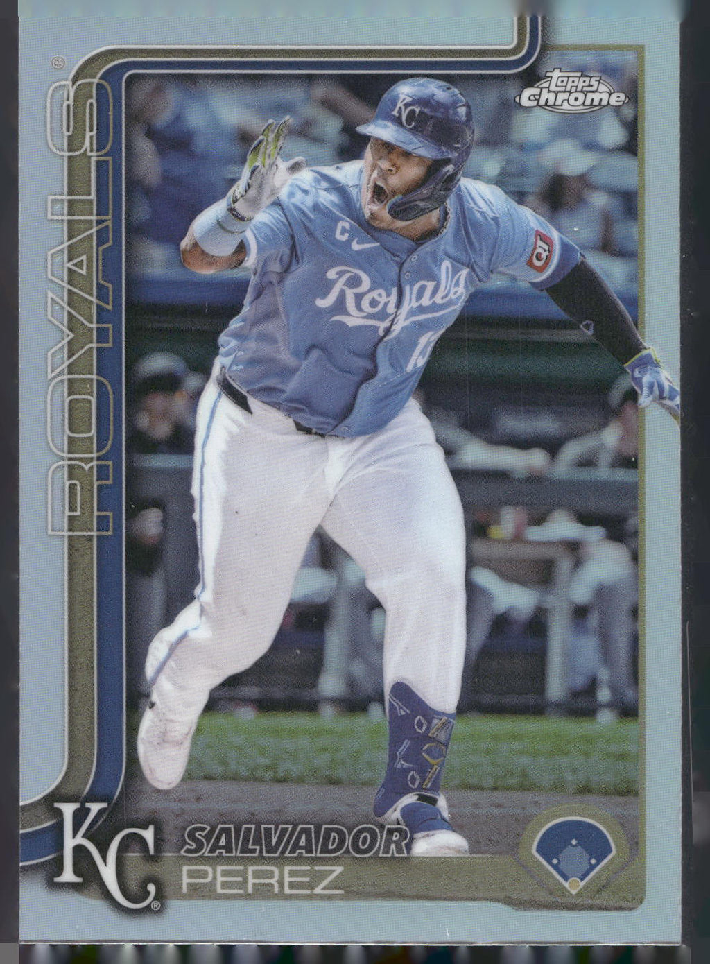 2025 Topps Chrome #114 Salvador Perez Refractors