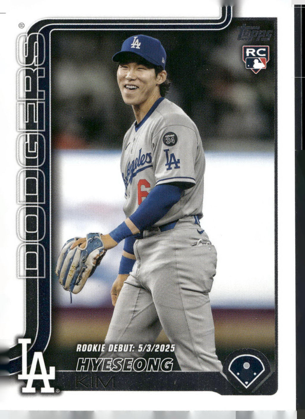 2025 Topps Update #US312 Hyeseong Kim