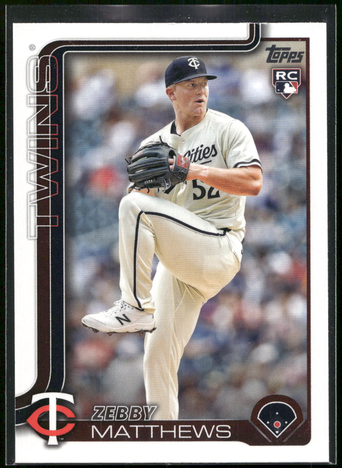 2025 Topps #283 Zebby Matthews