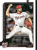 2025 Topps Update #US186 Cole Henry