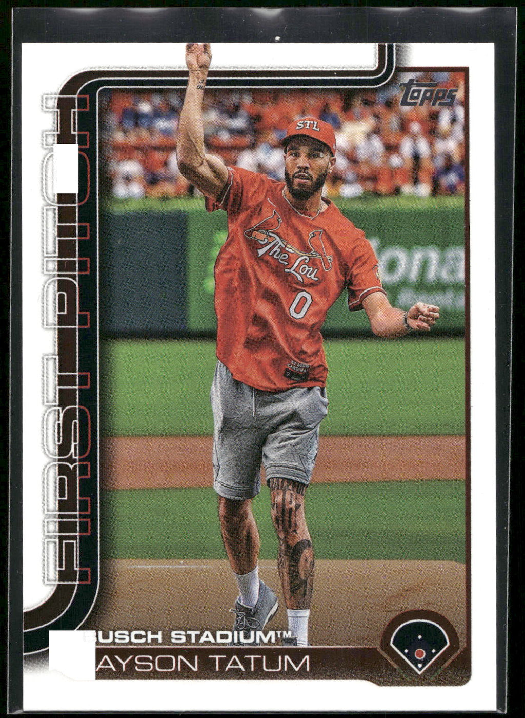 2025 Topps #FP-5 Jayson Tatum First Pitch (Series One)
