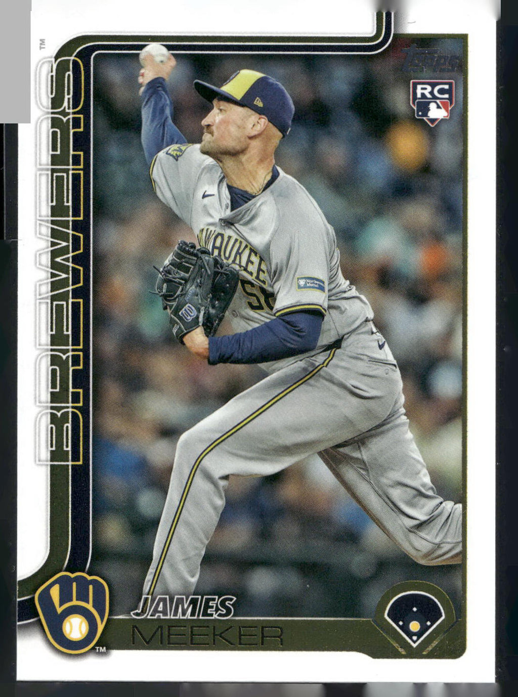 2025 Topps Update #US326 James Meeker