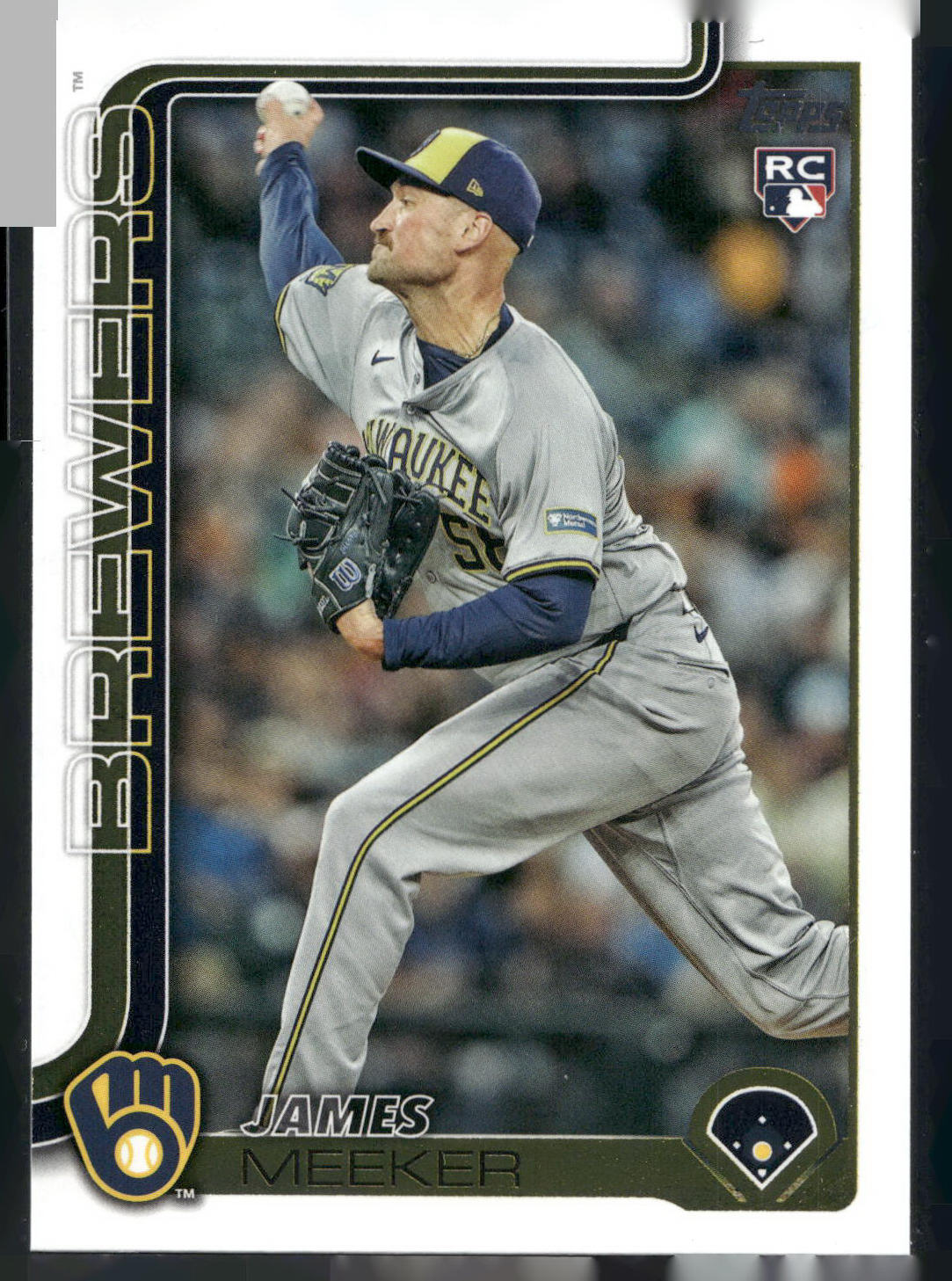 2025 Topps Update #US326 James Meeker