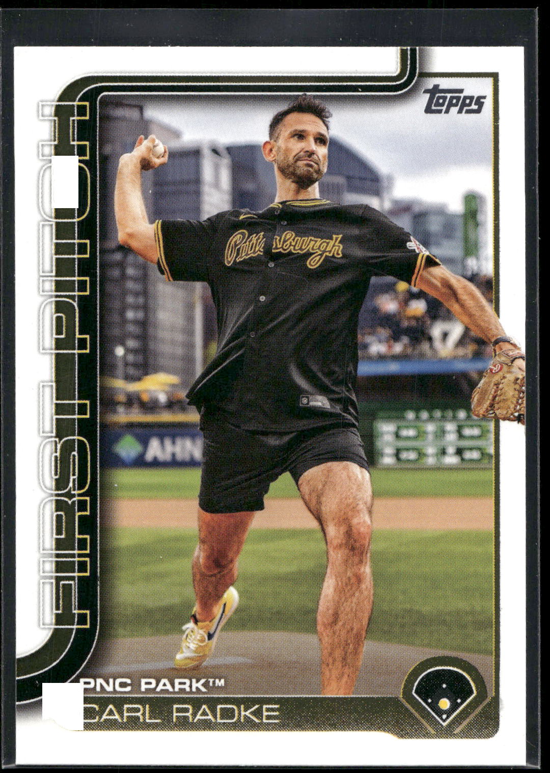 2025 Topps #FP-6 Carl Radke First Pitch (Series One)