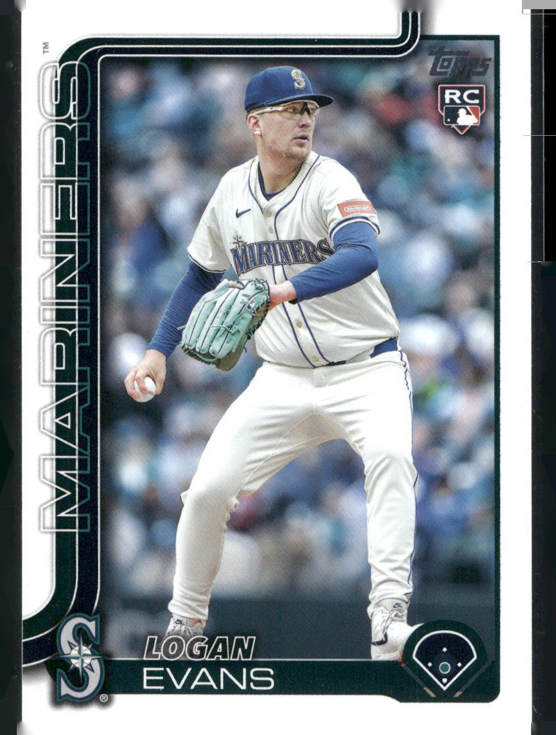 2025 Topps Update #US302 Logan Evans