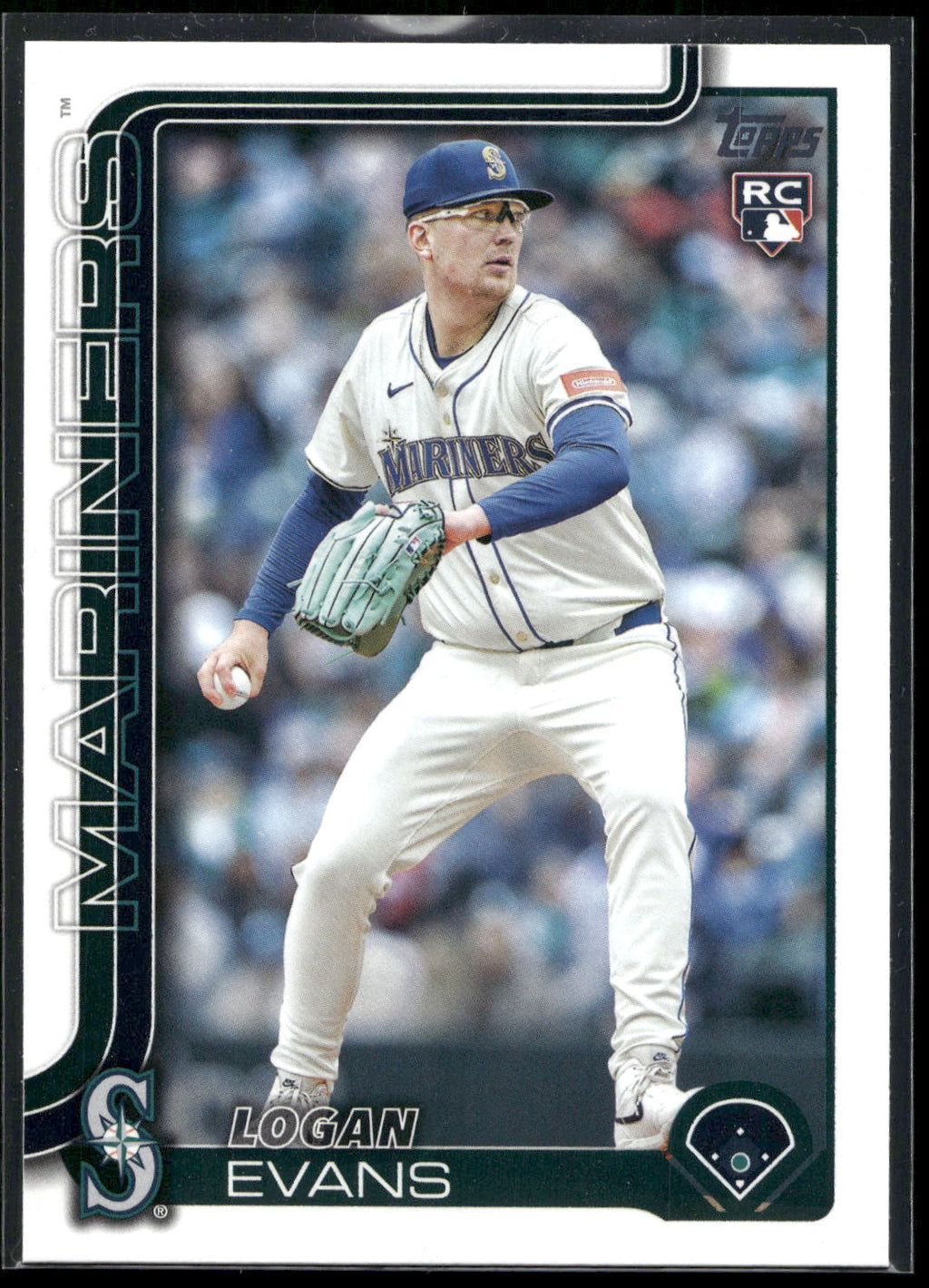 2025 Topps Update #US302 Logan Evans