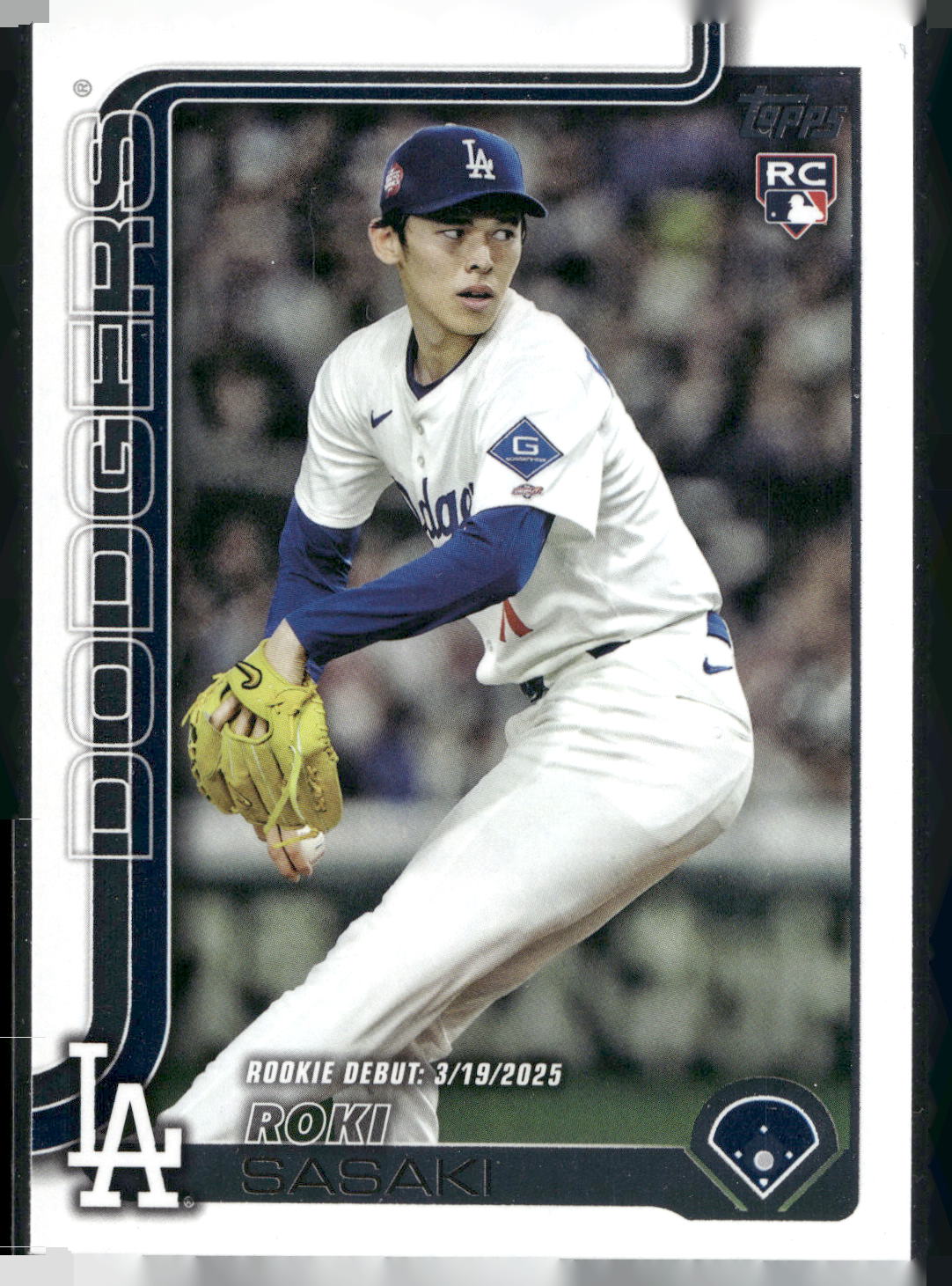 2025 Topps Update #US199 Roki Sasaki