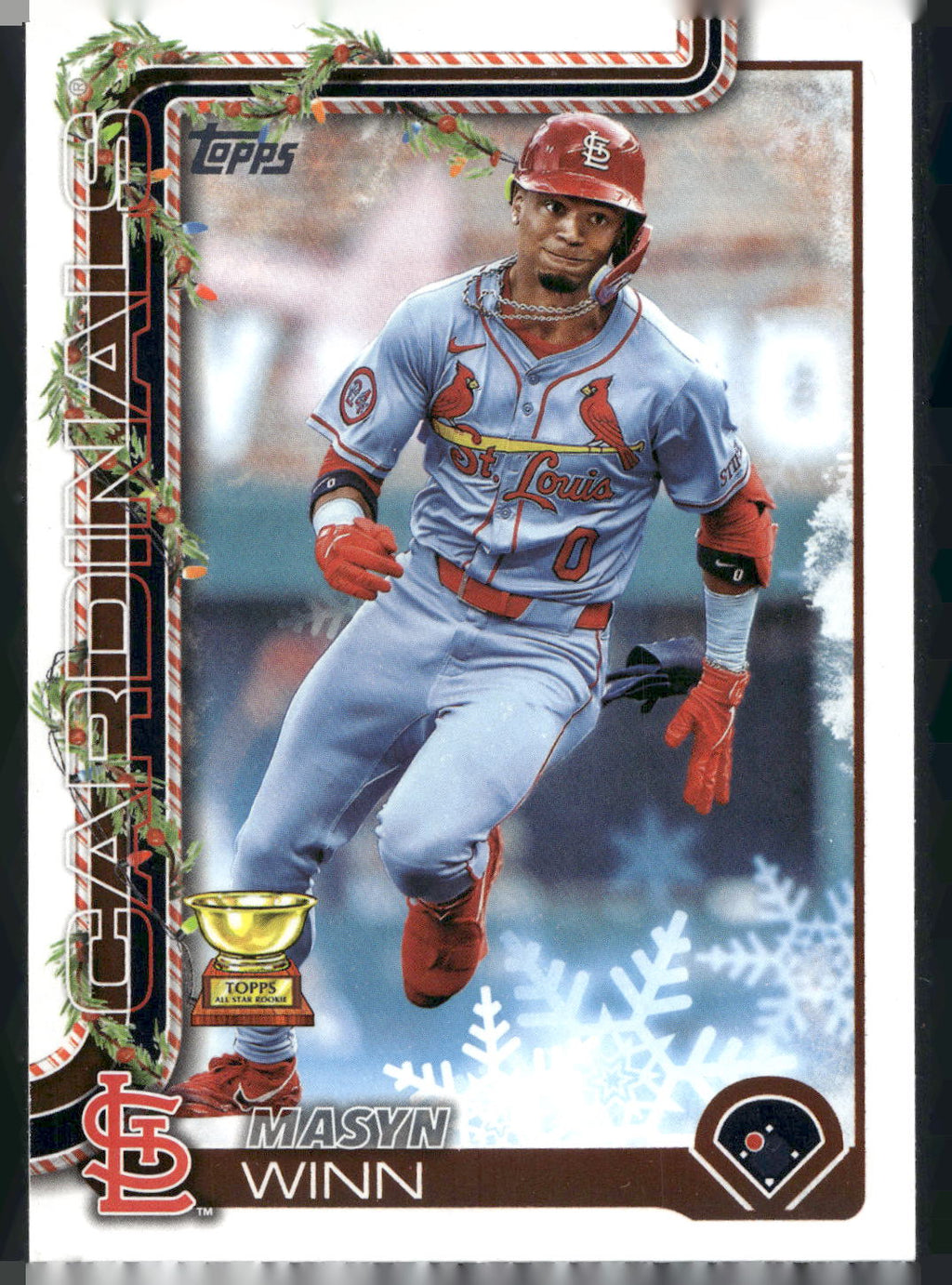 2025 Topps Holiday #H193 Masyn Winn