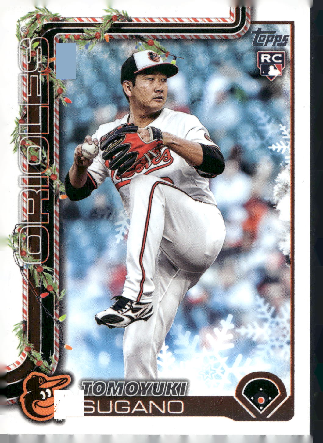 2025 Topps Holiday #H137 Tomoyuki Sugano