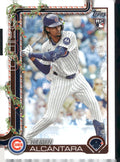 2025 Topps Holiday #H109 Kevin Alcántara