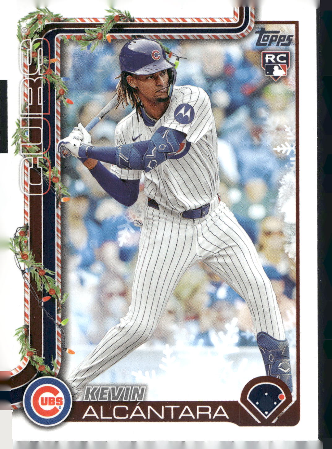 2025 Topps Holiday #H109 Kevin Alcántara