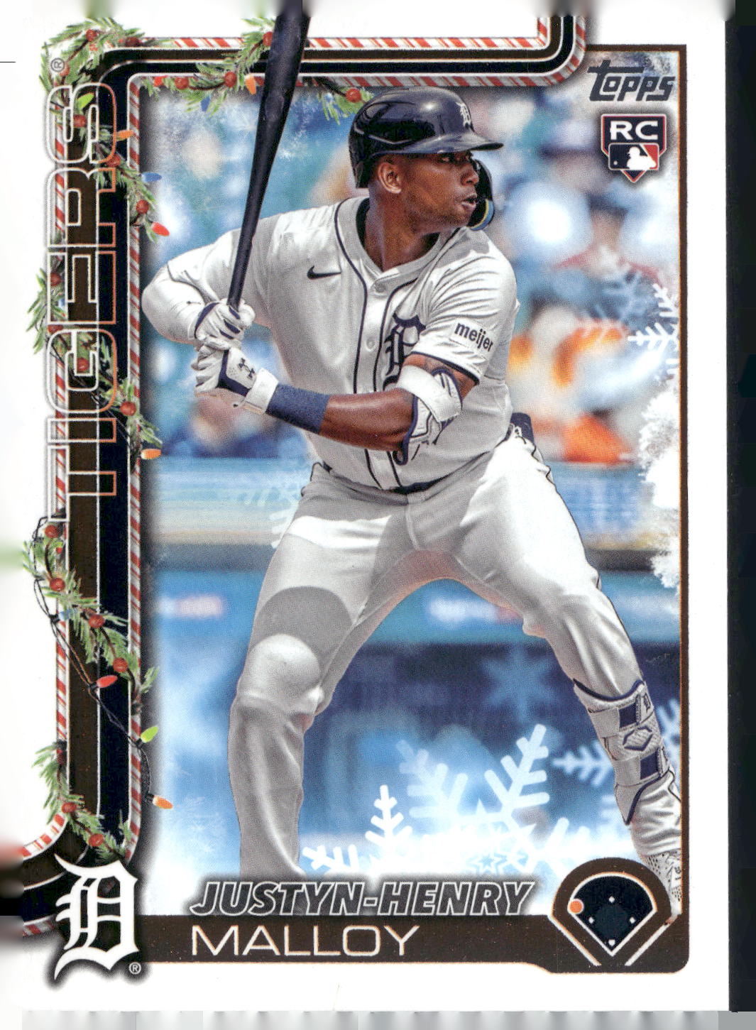 2025 Topps Holiday #H31 Justyn-Henry Malloy