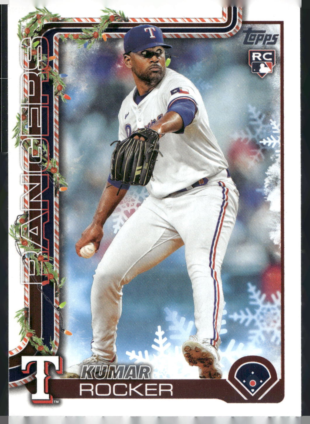 2025 Topps Holiday #H148 Kumar Rocker