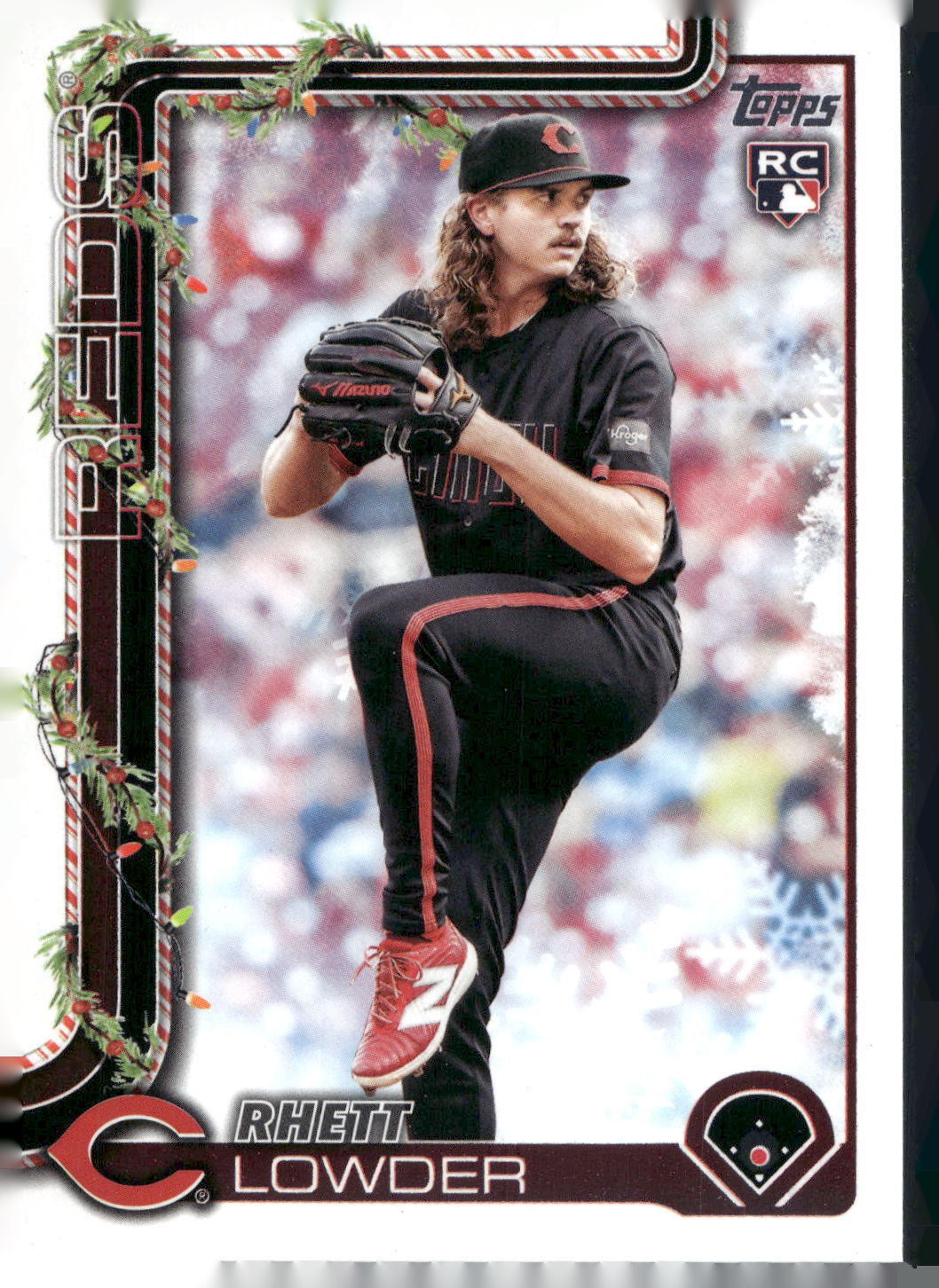 2025 Topps Holiday #H104 Rhett Lowder
