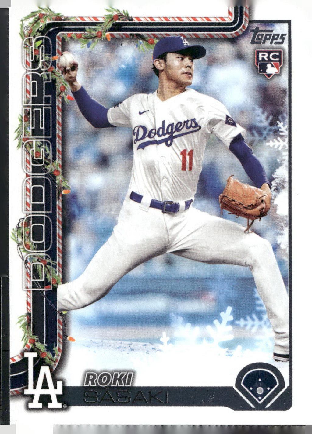 2025 Topps Holiday #H23 Roki Sasaki