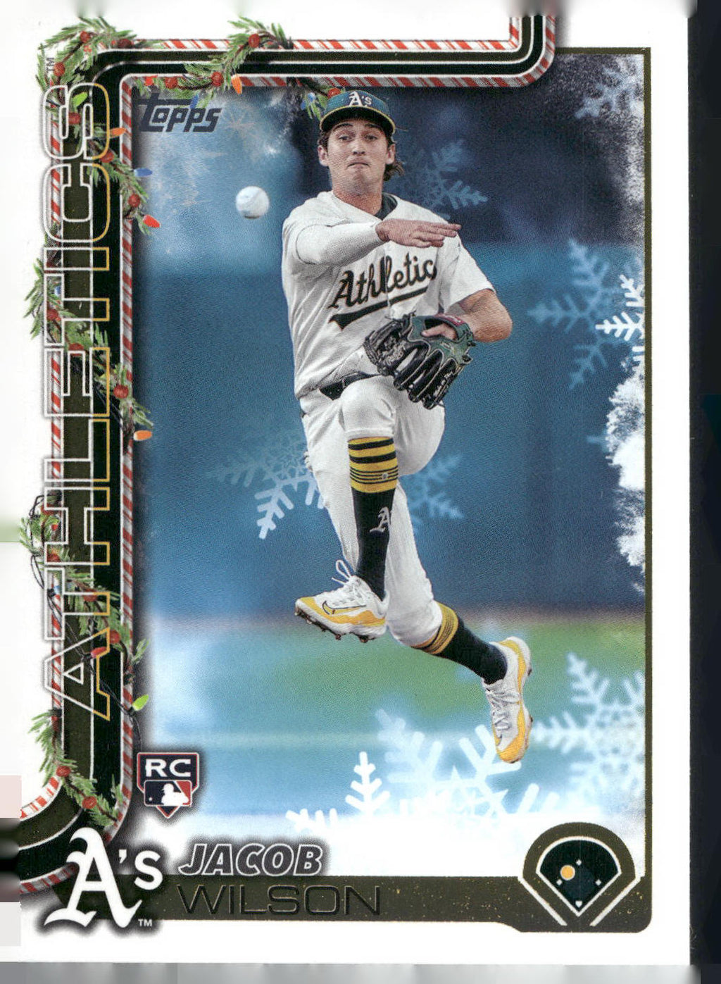 2025 Topps Holiday #H4 Jacob Wilson