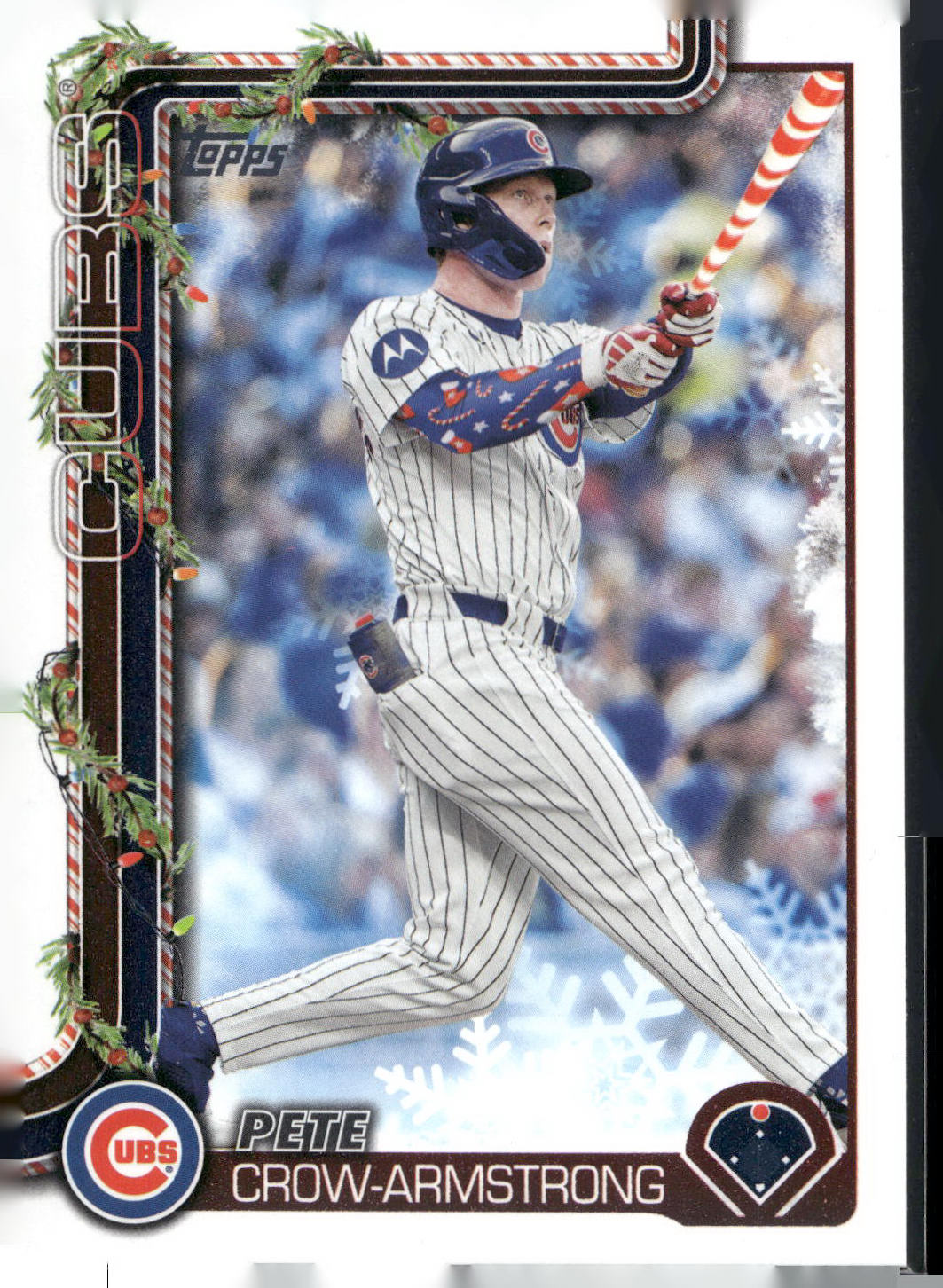 2025 Topps Holiday #H41b Pete Crow-Armstrong