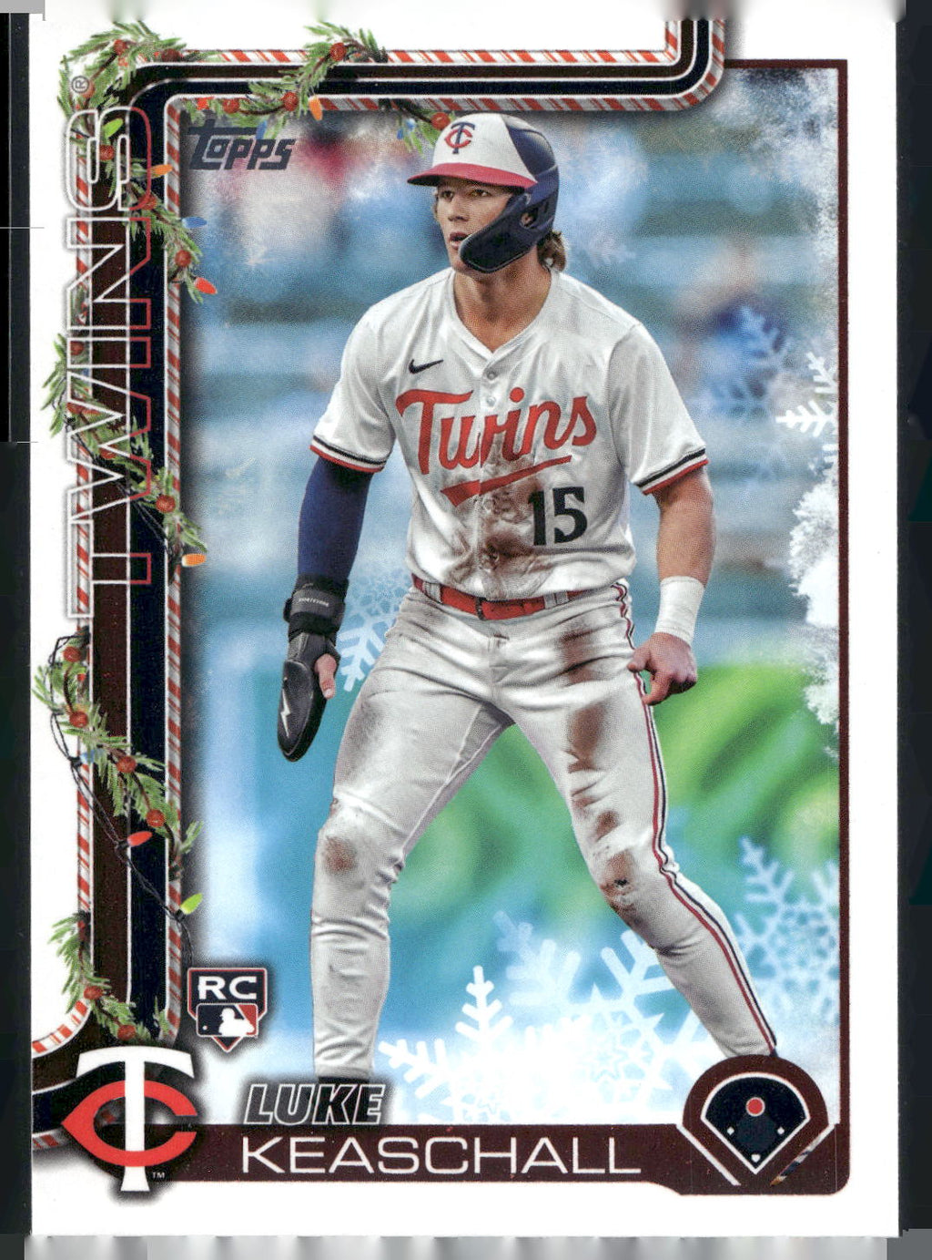 2025 Topps Holiday #H189 Luke Keaschall