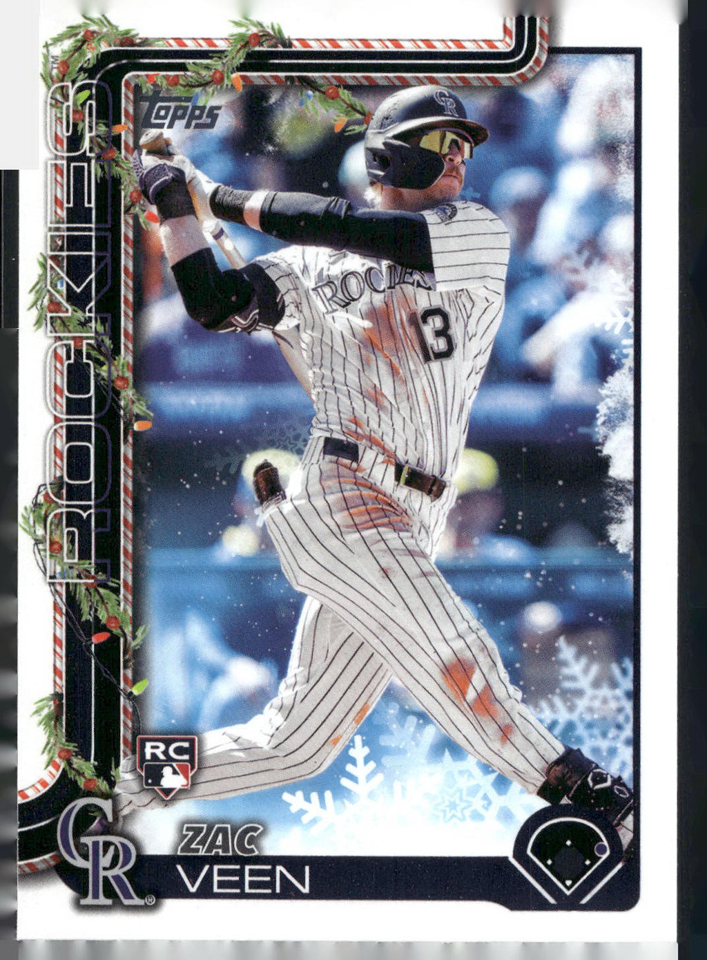 2025 Topps Holiday #H92 Zac Veen