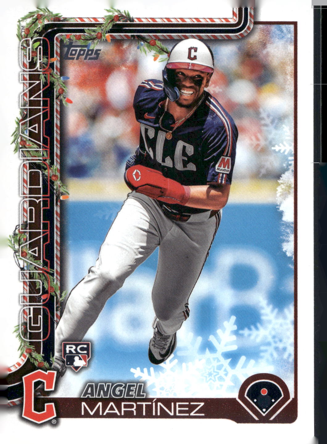 2025 Topps Holiday #H82 Angel Martínez