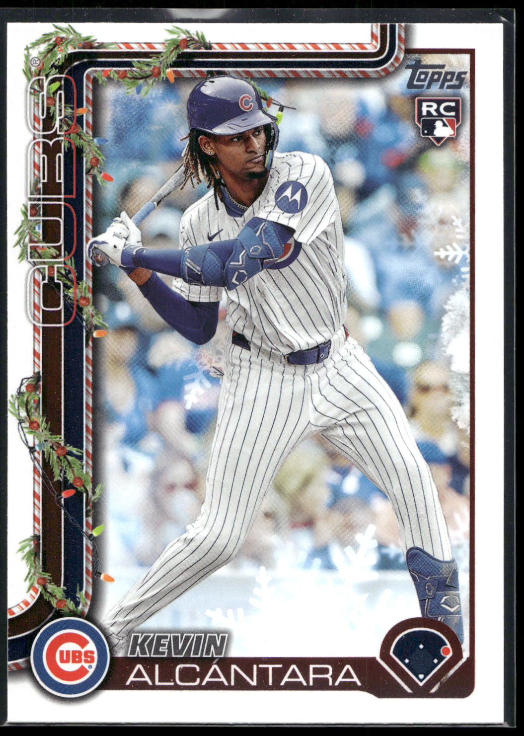 2025 Topps Holiday #H109 Kevin Alcántara