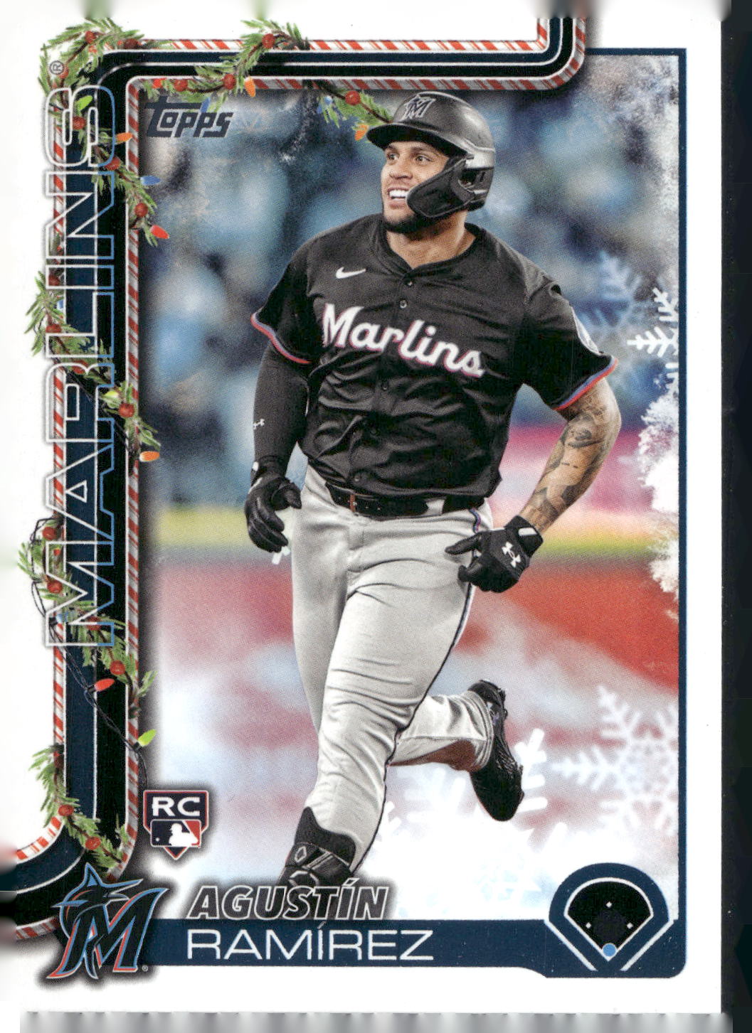 2025 Topps Holiday #H19 Agustín Ramírez