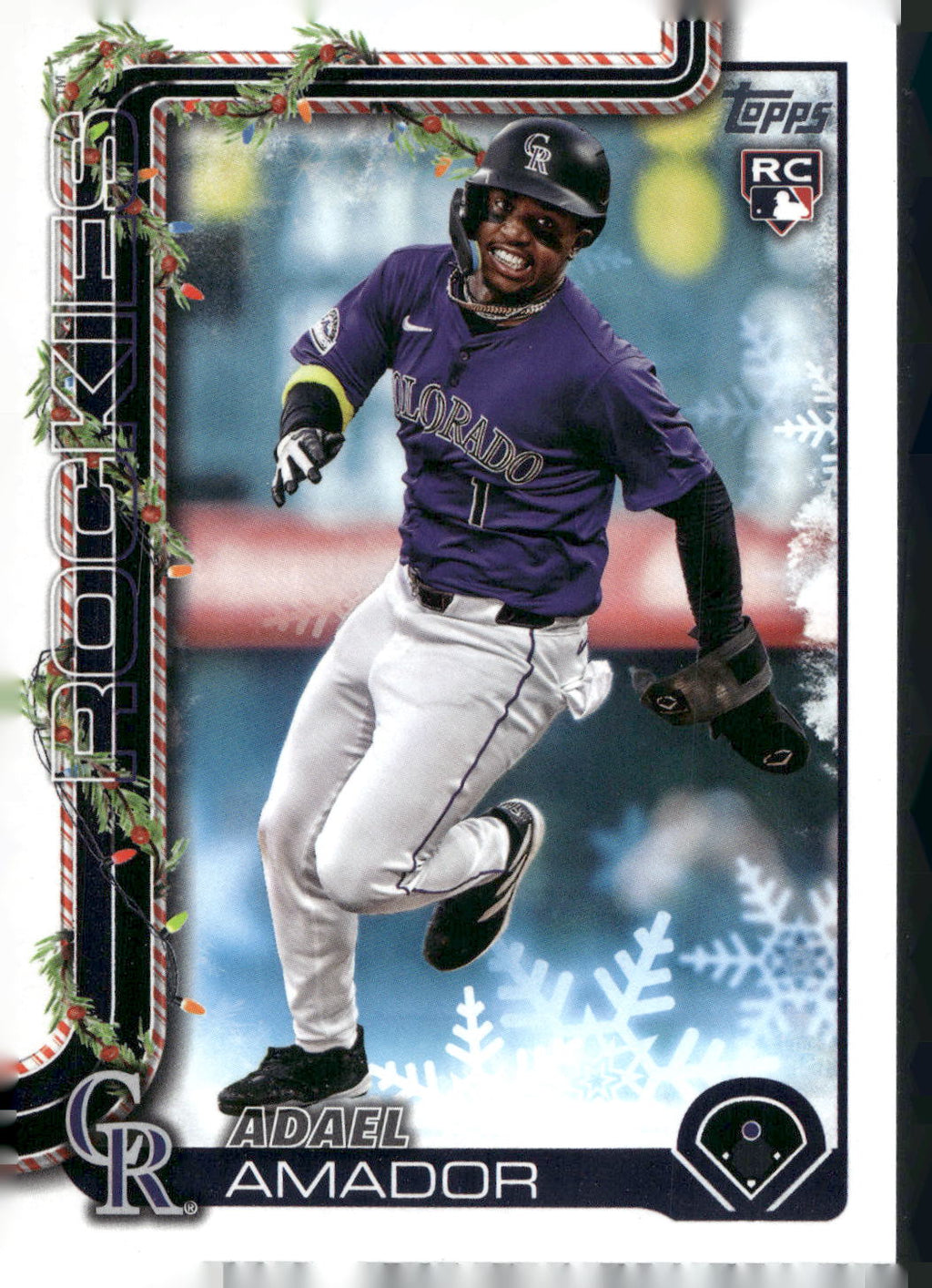 2025 Topps Holiday #H42 Adael Amador