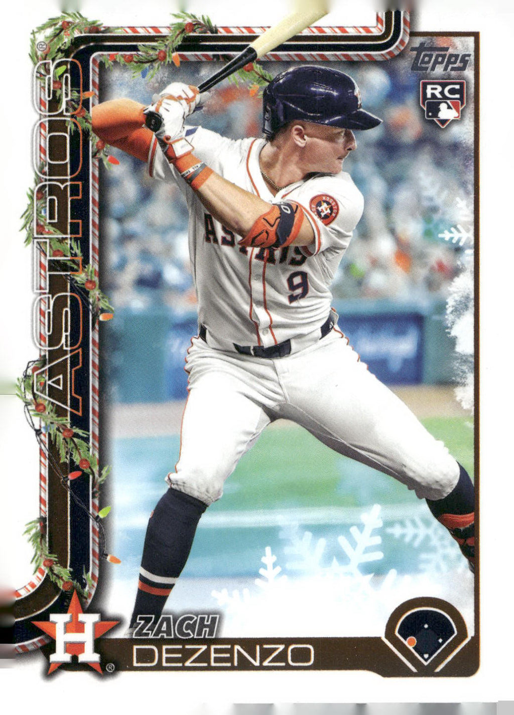 2025 Topps Holiday #H162 Zach Dezenzo