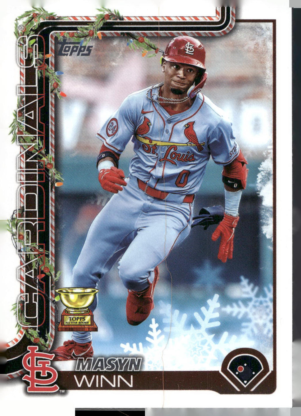 2025 Topps Holiday #H193 Masyn Winn