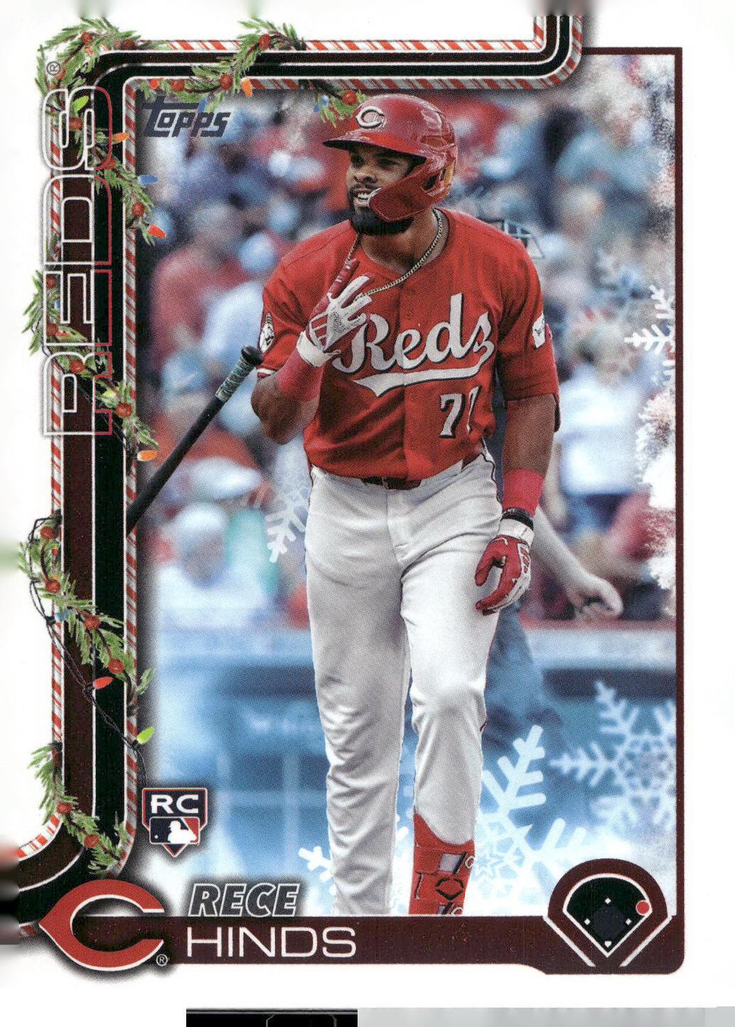 2025 Topps Holiday #H168 Rece Hinds