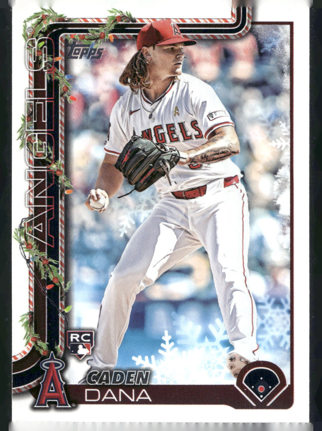 2025 Topps Holiday #H133 Caden Dana