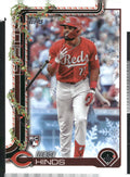 2025 Topps Holiday #H168 Rece Hinds